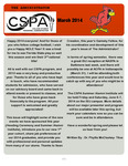 The Administrator, March 2014 by Illinois State University, College Student Personnel Administration