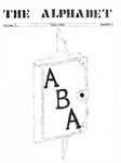 The Alphabet, vol. 1, no. 1 (Fall 1950)
