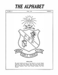 The Alphabet, vol. 4, no. 1 (Fall 1953)