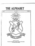 The Alphabet, vol. 6, no. 1 (Fall 1955)