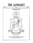 The Alphabet, vol. 10, no. 1 (Fall 1959)