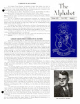 The Alphabet, vol. 19, no. 1 (Fall 1973)