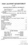 Alumni Quarterly, Volume 1, Number 1, February 1912 by Illinois State University