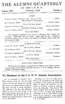 Alumni Quarterly, Volume 13 Number 1, February 1924