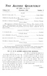 Alumni Quarterly, Volume 15 Number 4, November 1926 by Illinois State University