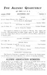 Alumni Quarterly, Volume 18 Number 4, November 1929