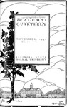 Alumni Quarterly, Volume 19 Number 4, November 1930