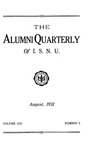 Alumni Quarterly, Volume 21 Number 3, August 1932
