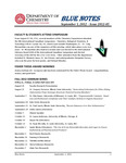 Blue Notes, September 1, 2012 (issue 2012-05) by Illinois State University, Department of Chemistry