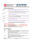 Blue Notes, April 3, 2020 (issue 2020-05) by Illinois State University, Department of Chemistry