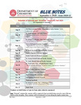 Blue Notes, September 1, 2020 (issue 2020-12) by Illinois State University, Department of Chemistry