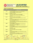 Blue Notes, March 1, 2022 (issue 2021-04) by Illinois State University, Department of Chemistry