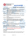 Blue Notes, December 1, 2023 (issue 2023-14) by Illinois State University, Department of Chemistry