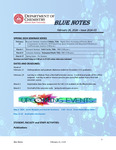 Blue Notes, February 26, 2024 (issue 2024-03) by Illinois State University, Department of Chemistry