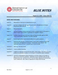 Blue Notes, August 23, 2024 (issue 2024-10) by Illinois State University, Department of Chemistry
