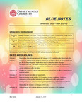 Blue Notes, January 31, 2025 (issue 2025-02) by Illinois State University, Department of Chemistry