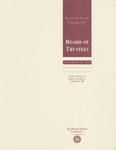 Illinois State University Board of Trustees meeting materials, September 16, 1996 by Board of Trustees