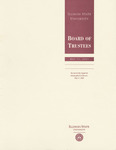 Illinois State University Board of Trustees meeting materials, May 11, 2001 by Board of Trustees