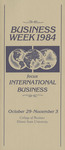 Business Week program, 1984 by College of Business, Illinois State University