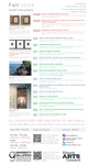 Exhibitions and Events, Fall 2024 by University Galleries