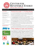 Center for Renewable Energy Newsletter, August 2010 by Illinois State University, Center for Renewable Energy
