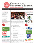 Center for Renewable Energy Newsletter, December 2011 by Illinois State University, Center for Renewable Energy
