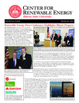 Center for Renewable Energy Newsletter, March 2014 by Illinois State University, Center for Renewable Energy