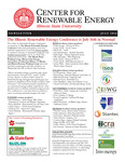 Center for Renewable Energy Newsletter, July 2014 by Illinois State University, Center for Renewable Energy
