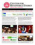 Center for Renewable Energy Newsletter, February 2015 by Illinois State University, Center for Renewable Energy