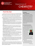 Department of Chemistry Alumni Newsletter, Fall 2012 by Illinois State University, Department of Chemistry