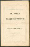 Illinois State Normal University, Fourth Commencement, June 26, 1863