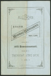 Illinois State Normal University, Nineteenth Commencement, June 20, 1878