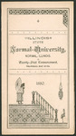 Illinois State Normal University, Twenty-First Commencement, May 27, 1880