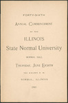 Illinois State Normal University, Forty-Sixth Annual Commencement, June 8, 1905