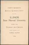 Illinois State Normal University, Forty-Seventh Annual Commencement, June 7, 1906