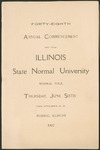 Illinois State Normal University, Forty-Eighth Annual Commencement, June 6, 1907