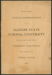 Illinois State Normal University, Fifty-First Annual Commencement, June 9, 1910