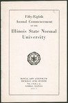 Illinois State Normal University, Fifty-Eighth Annual Commencement, June 7, 1917
