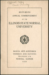 Illinois State Normal University, Sixty-Sixth Annual Commencement, June 11, 1925