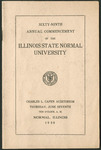 Illinois State Normal University, Sixty-Ninth Annual Commencement, June 7, 1928