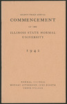 Illinois State Normal University, Eighty-Third Annual Commencement, June 8, 1942