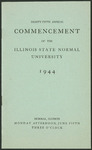 Illinois State Normal University, Eighty-Fifth Annual, June 5, 1944