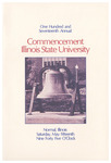 Illinois State University, One Hundred and Seventeenth Annual Commencement, May 15, 1976 by Illinois State University