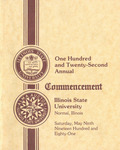 Illinois State University, One Hundred and Twenty-Second Annual Commencement, May 9, 1981