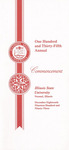 Illinois State University, One Hundred and Thirty-Fifth Annual Commencement, December 18, 1993