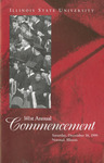 Illinois State University, One Hundred and Forty-First Commencement, December 18, 1999