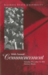 Illinois State University, One Hundred and Forty-Fourth Annual Commencement, December 14, 2002