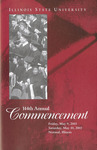 Illinois State University, One Hundred and Forty-Fourth Annual Commencement, May 9, 2003