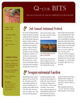Q-cur BITS, vol. 1, no. 1 (October 5, 2007) by Horticulture Center