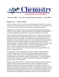 Department of Chemistry News Notes, Issue 2008-01 by Illinois State University, Department of Chemistry